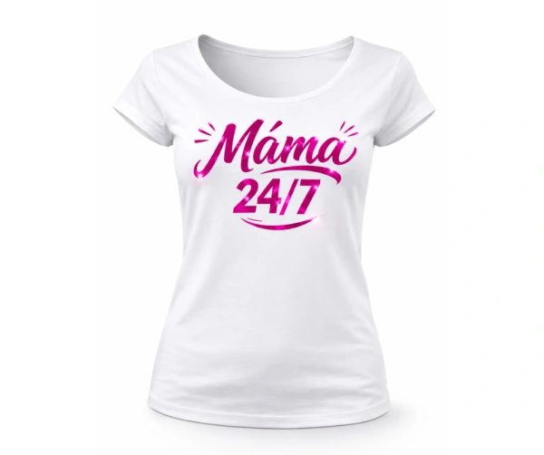 Bílá + Růžová metalická