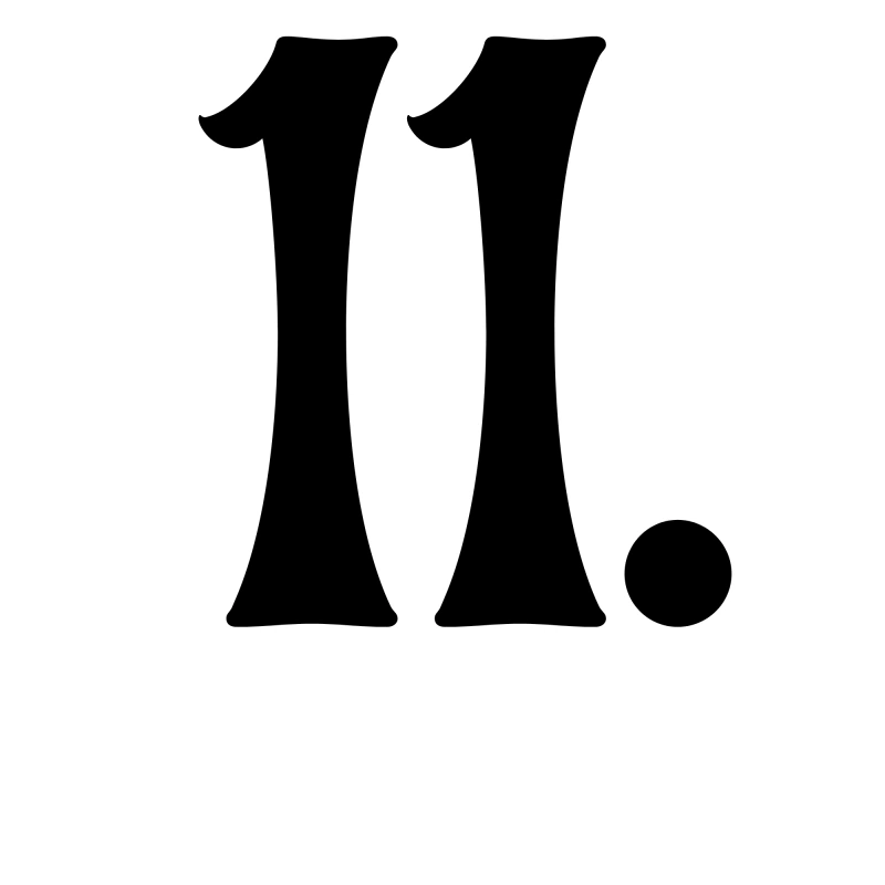 11.
