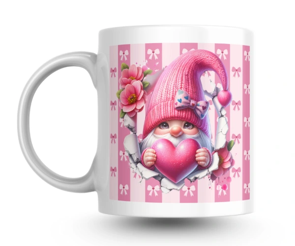 růžové pruhy s mašličkami