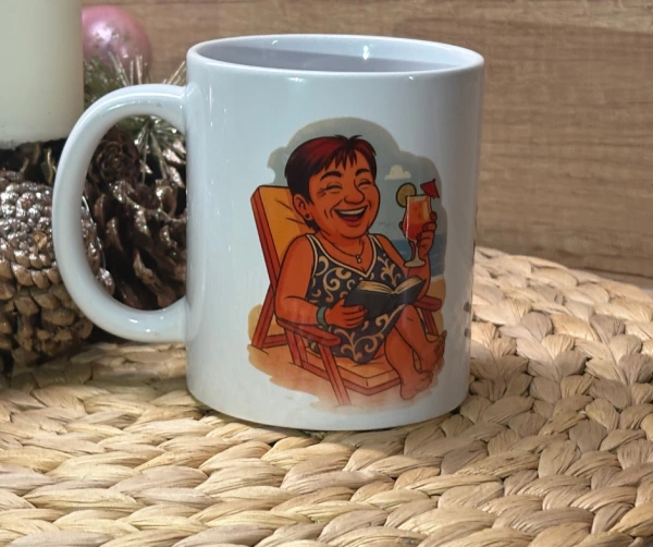 Hrnek s ilustrovaným portrétem z fotografie | Originální dárek na přání 4