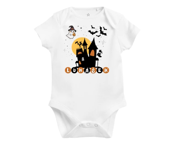 Bodyčko s halloweenským hradem