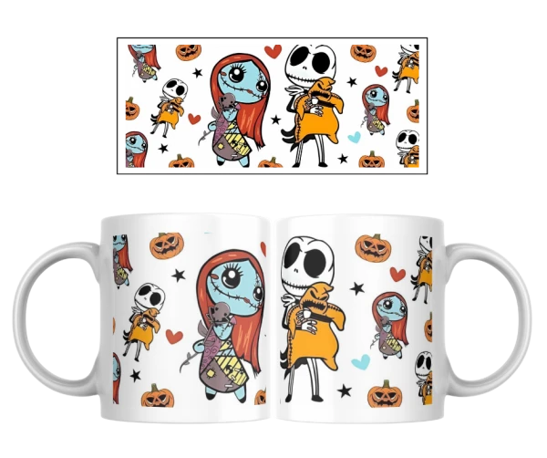 Hrnek Jack a Sally – Halloween láska