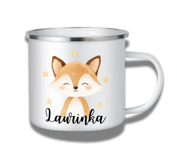 Vánoční plecháček – Lištička s hvězdičkami