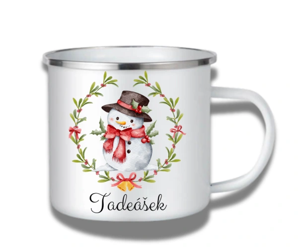 Plecháček se sněhulákem a jménem