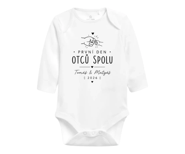 Set trička a body s vlastním jménem – První den otců spolu 2