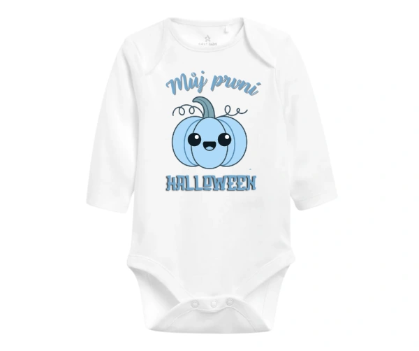 Body – Můj první Halloween (modrá dýně) 1