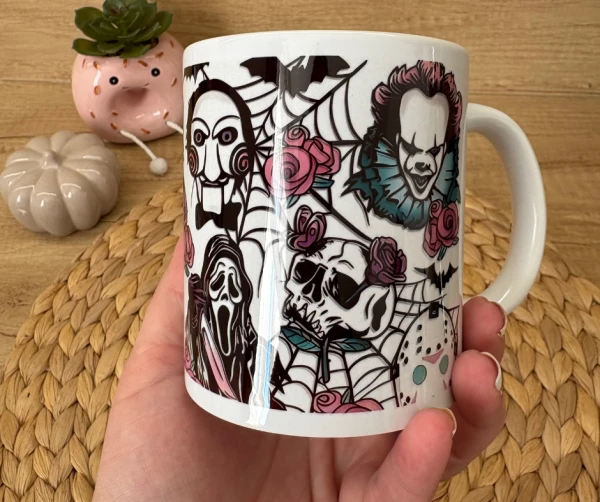 Hrnek Hororové ikony – Halloween speciál