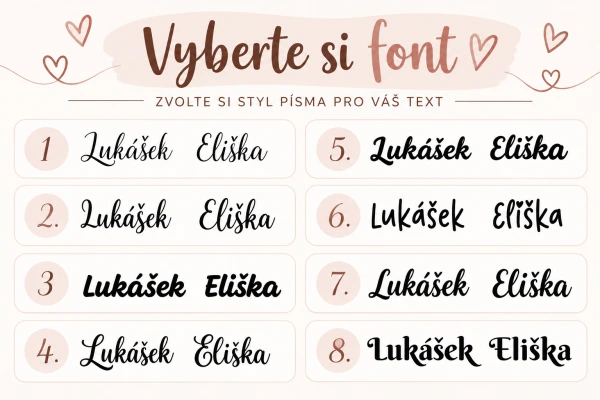 Plyšový zajíček se jménem a údaji o narození 2