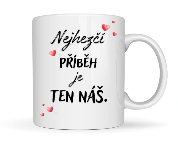 Kreslený hrnek z fotky – originální dárek pro pár 5