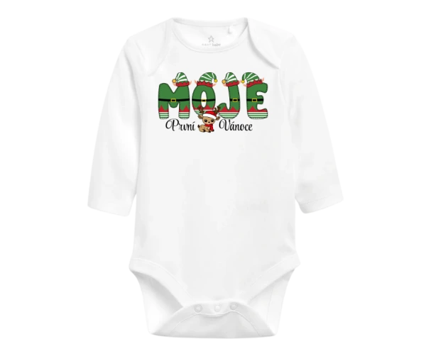 Kojenecké body Moje první Vánoce 2