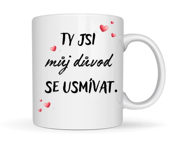 Kreslený hrnek z fotky – originální dárek pro pár 11