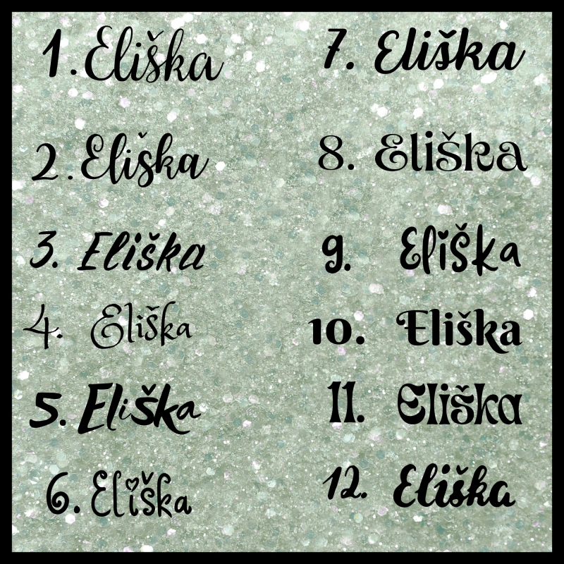 Plyšový zajíček se jménem a údaji o narození - Zelená 1