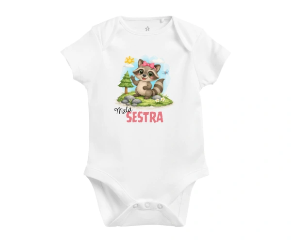 Kojenecké body s mývalem – Malá sestra / Malý brácha 1