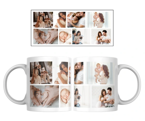 Hrnek s fotokoláží – originální dárek z vašich vzpomínek