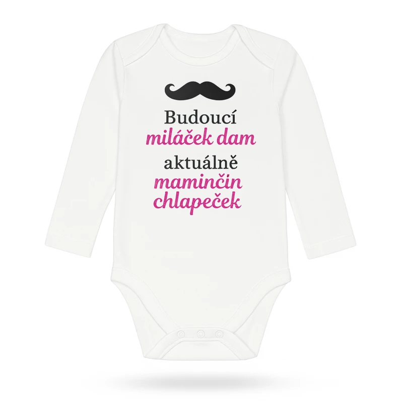 Body s potiskem – Budoucí miláček dam, maminčin chlapeček 1