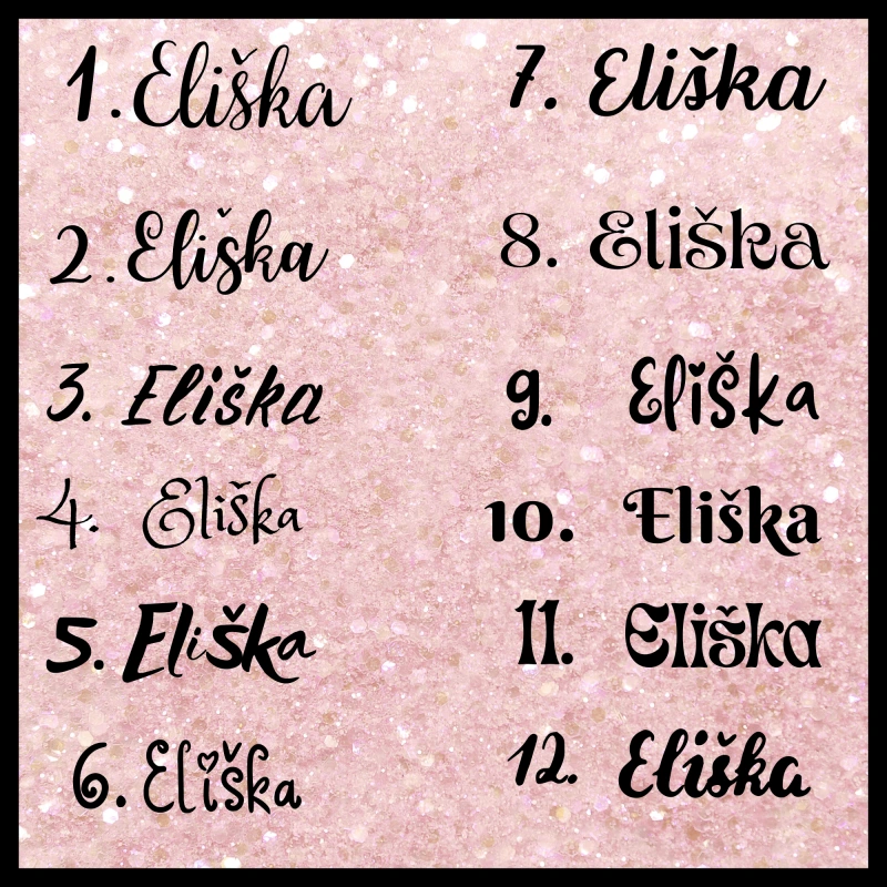 Plyšový zajíček se jménem a údaji o narození - Růžová 2