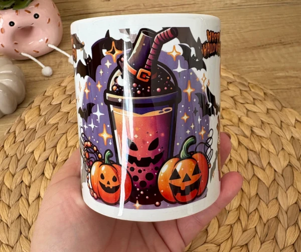 Halloween hrnek – Duchové a dýňové drinky