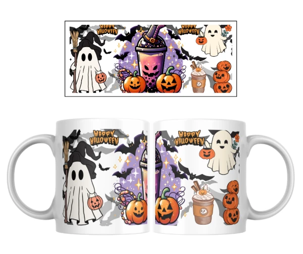 Halloween hrnek – Duchové a dýňové drinky 3