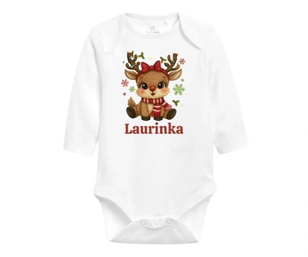 Vánoční body se sobičkou – se jménem 1