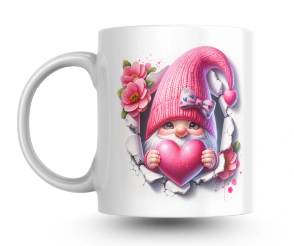 Kolekce Růžový skřítek srdíčko 💕 – hrnek pro malé i velké princezny 2