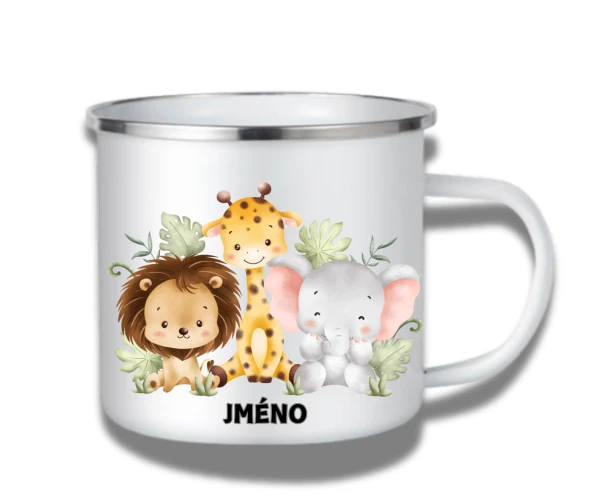 Plecháček Safari kamarádi s jménem na přání
