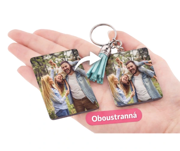 Klíčenka s vlastní fotografií – Vzpomínka, kterou máš vždy po ruce